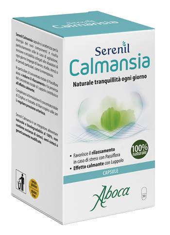Aboca Serenil Calmansia Integratore contro l'ansia 50 capsule