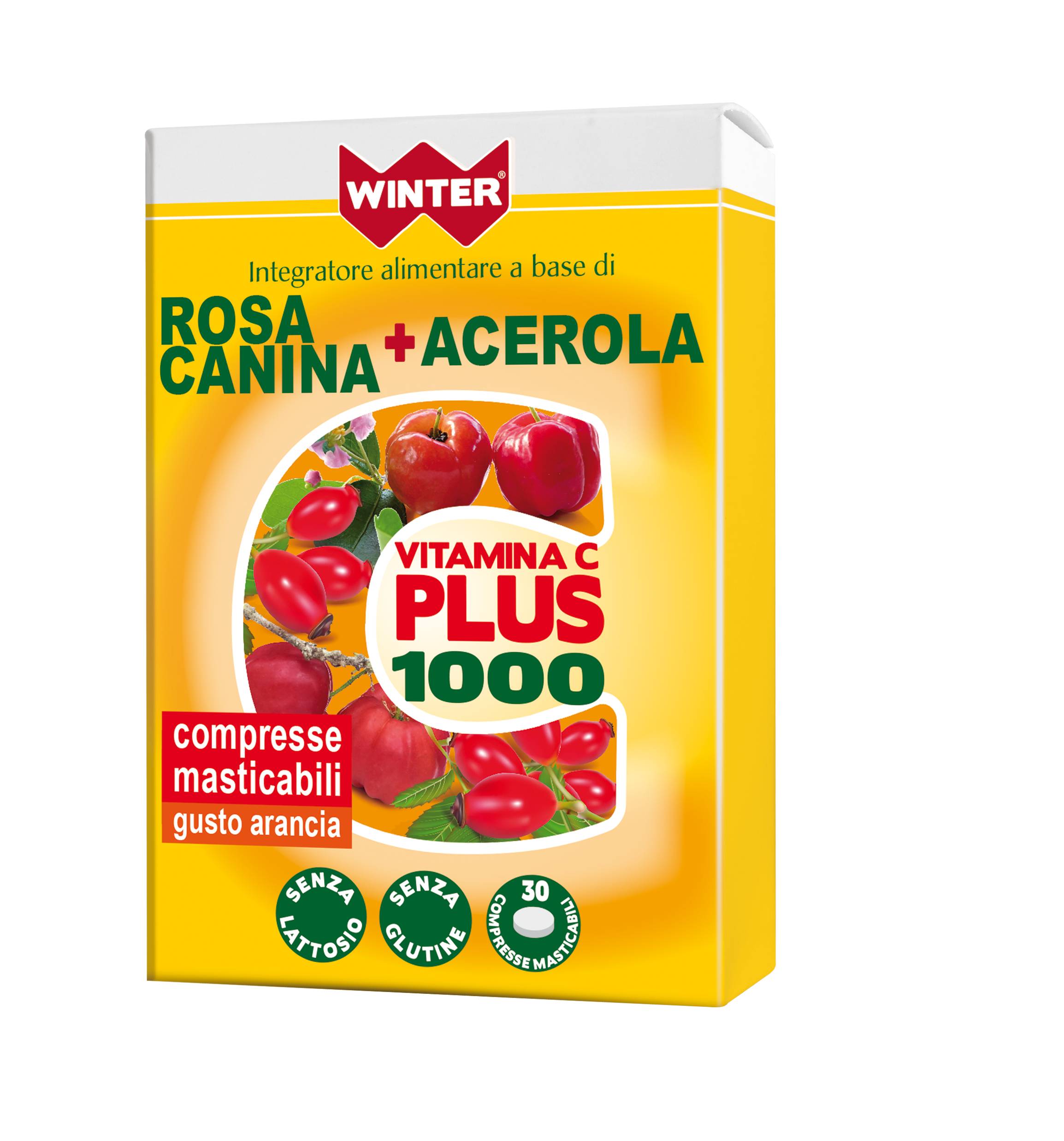 Winter Vitamina C Plus 1000 Rosa Canina e Acerola 30 compresse
