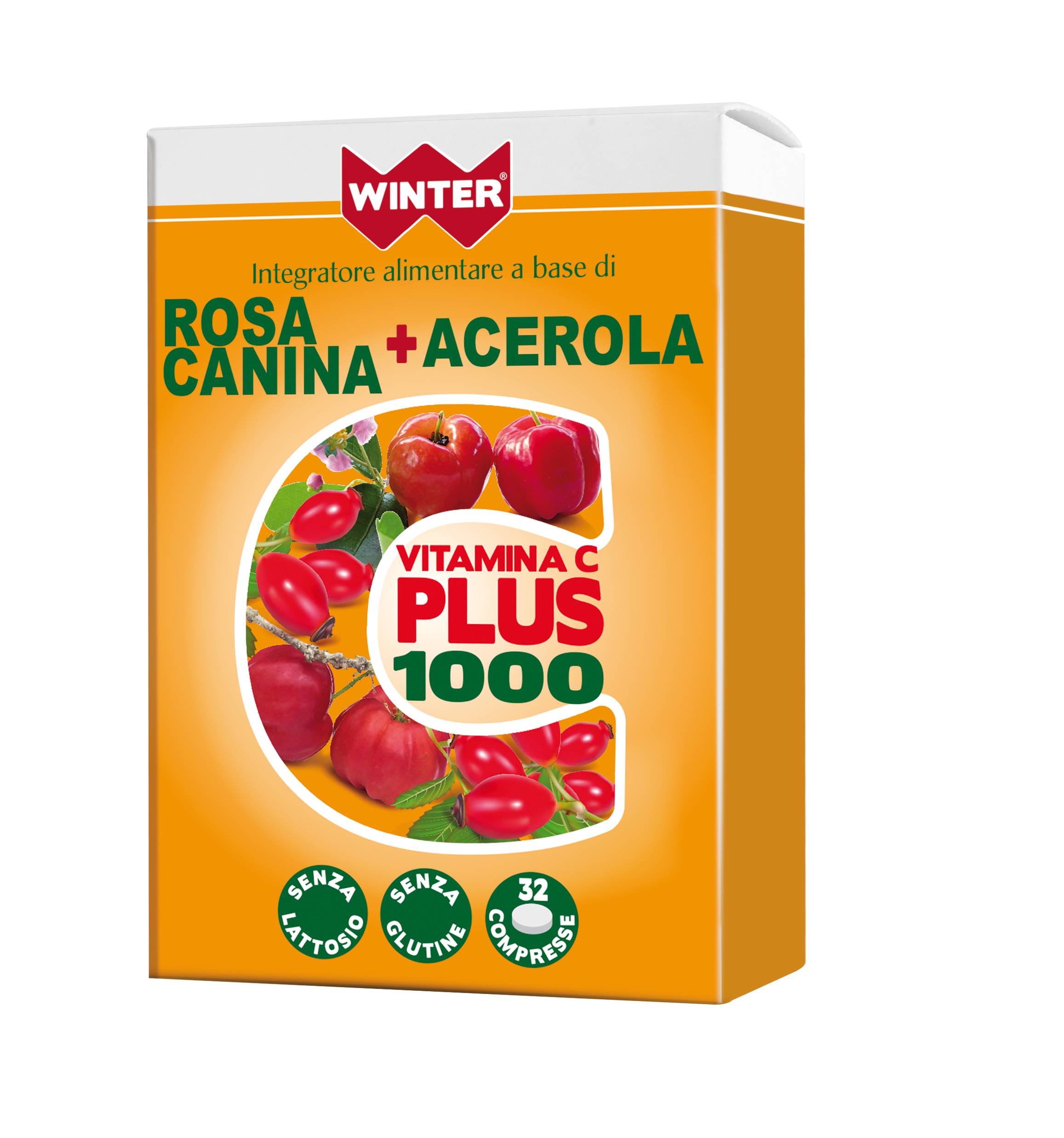 Winter Vitamina C Plus 1000 Rosa Canina e Acerola 32 compresse