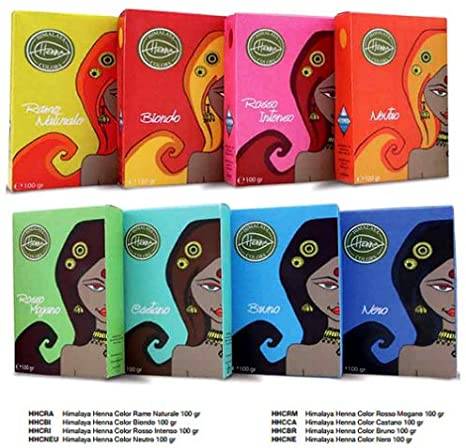 Himalaya Henné Henna Color Naturale Colore per i Capelli 100 g - Colore: Rame Naturale