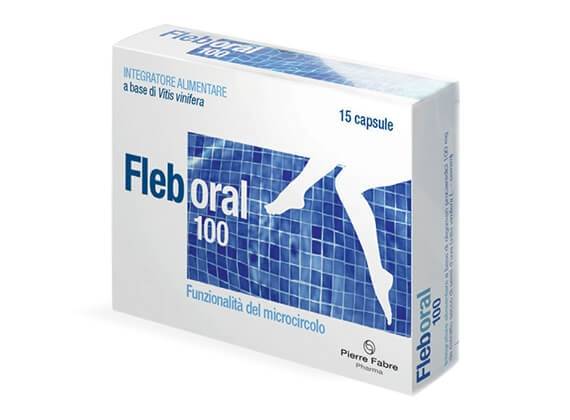 Fleboral 100 Integratore Benessere Gambe 15 capsule