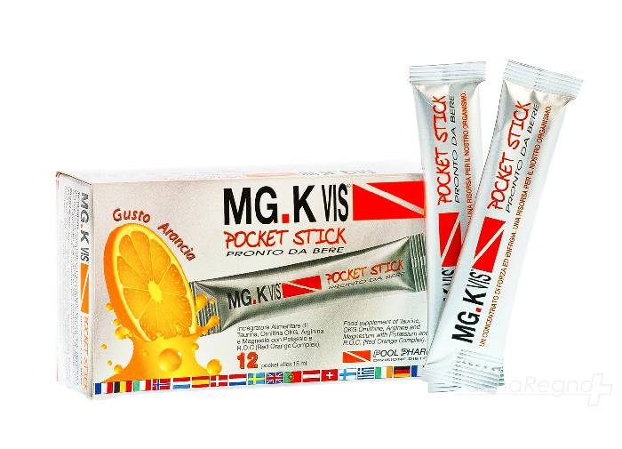 MGK Vis Pocket Stick Integratore Sali Minerali 12 stick