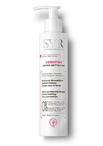 SVR Sensifine Dermo Nettoyant Latte Detergente per viso e pelle intollerante 400 ml
