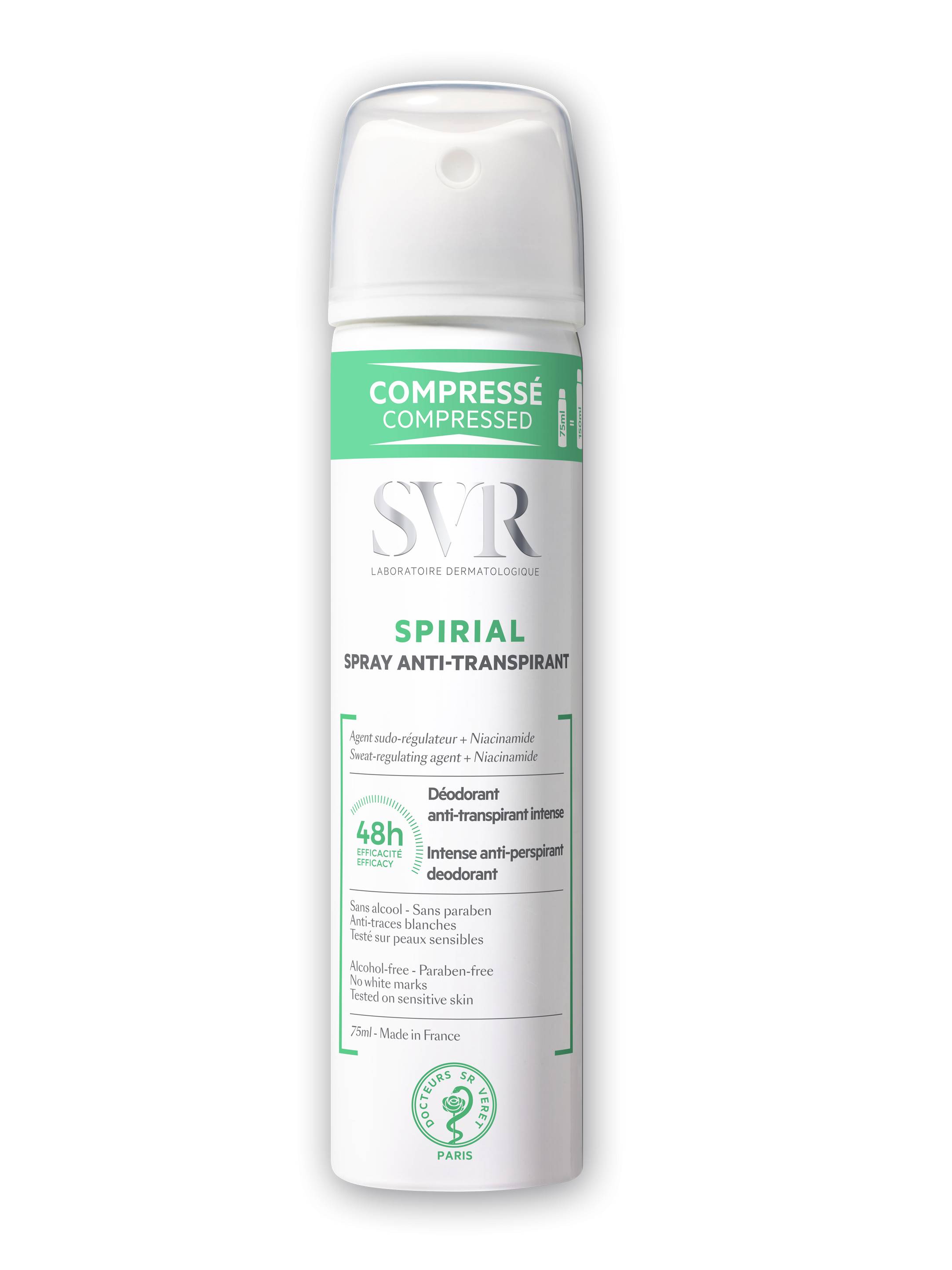 SVR Spirial Deodorante Spray Anti Traspirante 75 ml