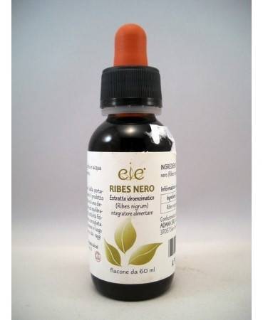 Adama E.I.E. Ribes Nero Estratto Idroenzimatico Integratore Alimentare per Naso Gola e Articolazioni 60 ml