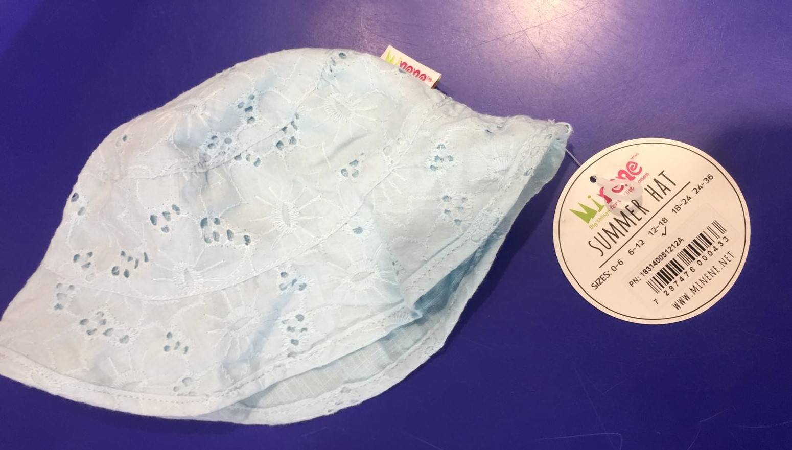 Minene Cappellino Pizzo Celeste