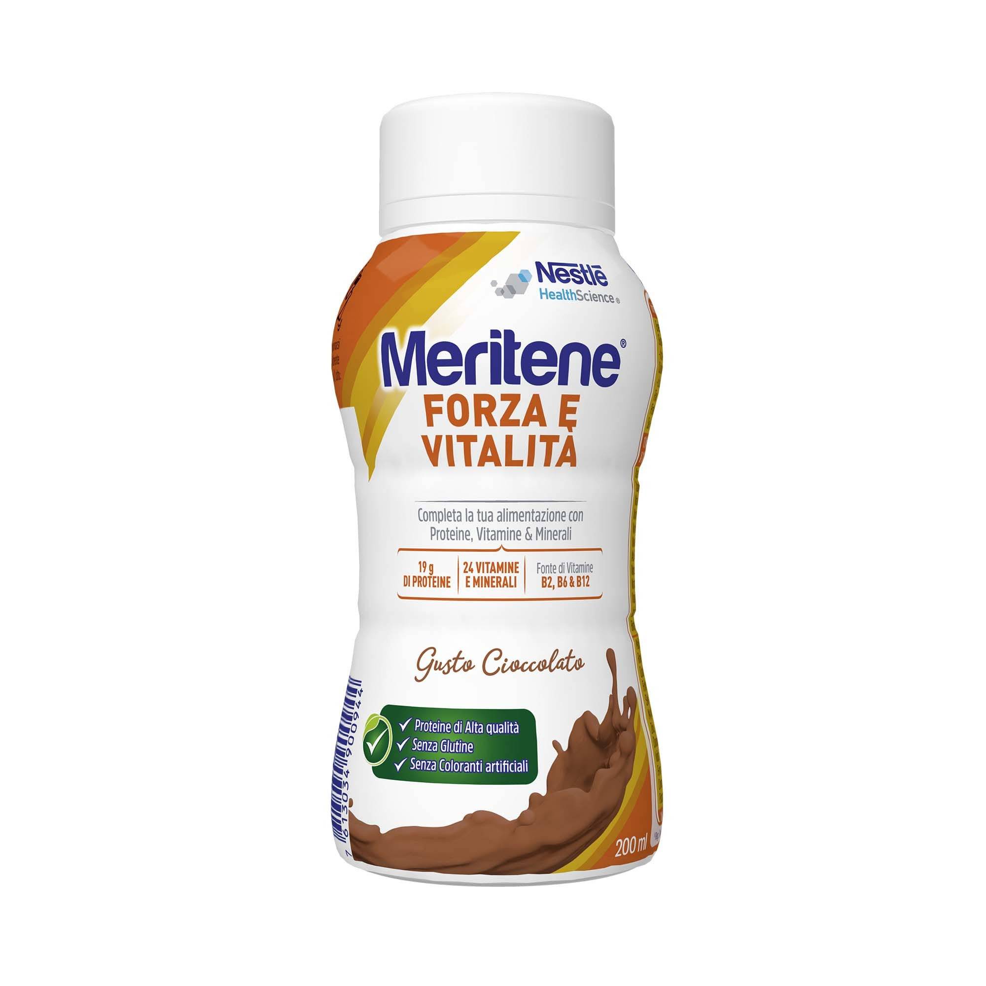 Meritene Forza e Vitalità Drink 200 ml - Gusto: Cioccolato