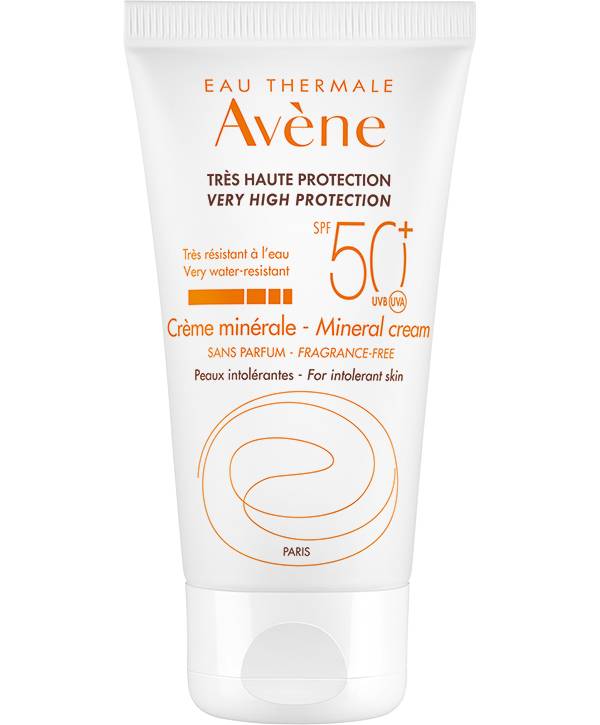 Avène Crema Solare Viso Schermo Minerale Protezione Solare SPF50+ 50 ml