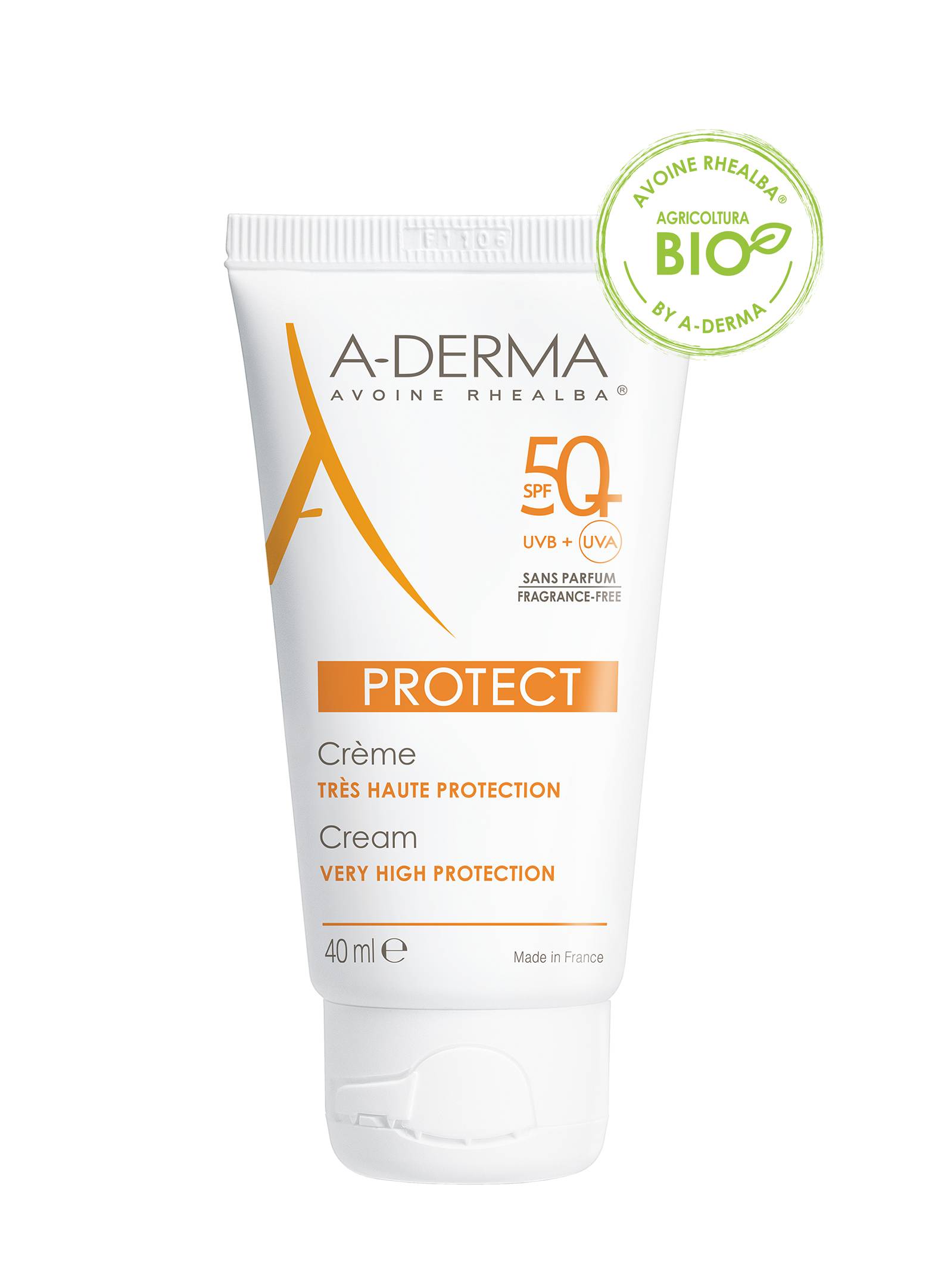 A - Derma Protect AD Crema Protezione Solare SPF 50+ Senza Profumo