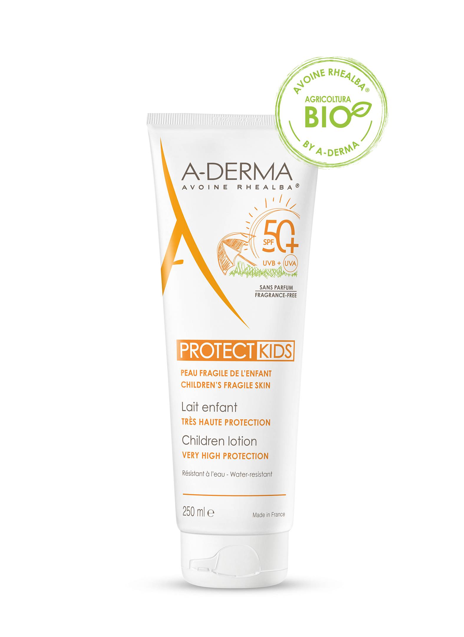 A - Derma Protect Kids Latte Solare Bambino Protezione Solare SPF 50+