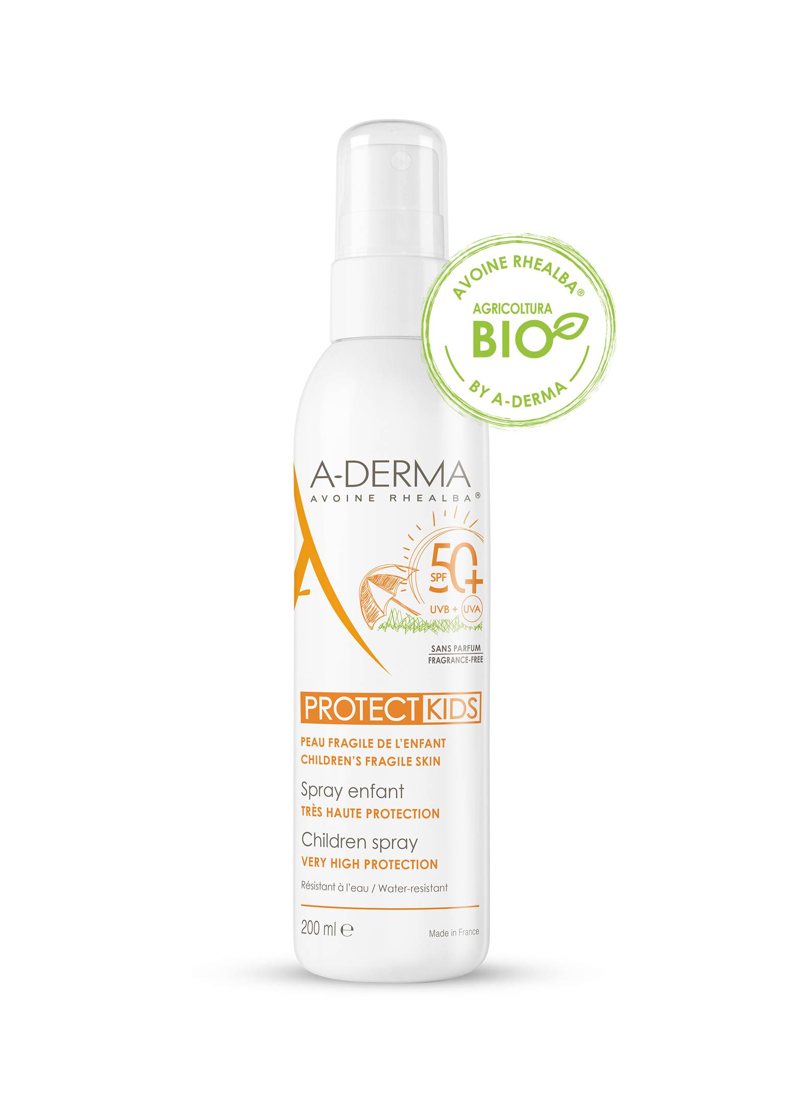 A - Derma Protect Kids Spray Solare Protezione Solare SPF 50+