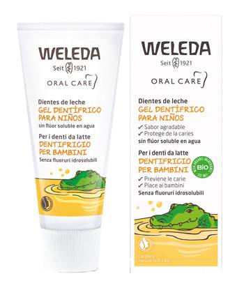 Weleda Baby Dentifricio in Gel per Bambini 50 ml