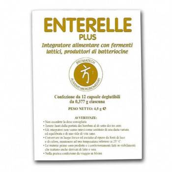 Bromatech Enterelle Plus Integratore di fermenti lattici 12 capsule