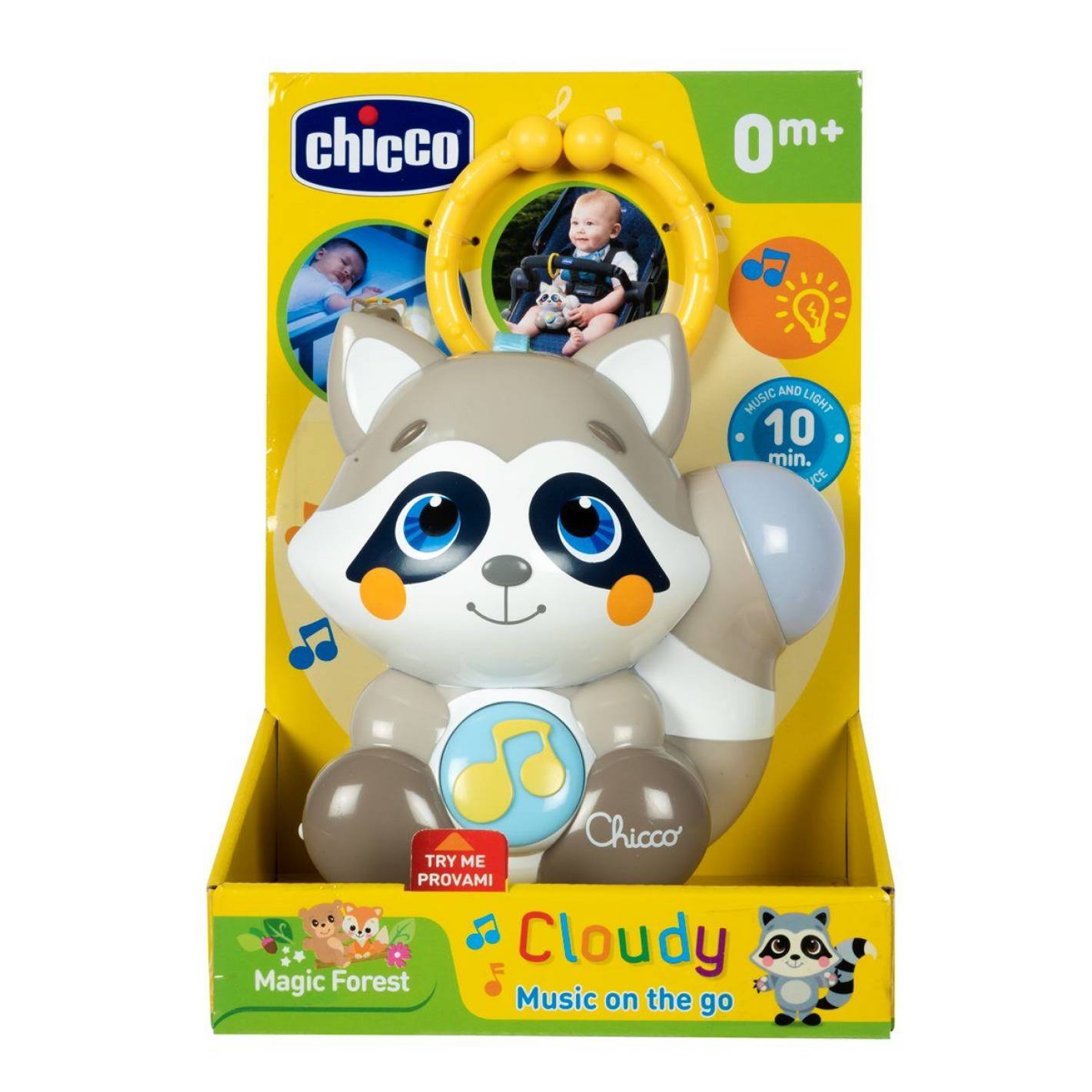 Chicco Magic Forest Orsetto Lavatore Gioco da Passeggino