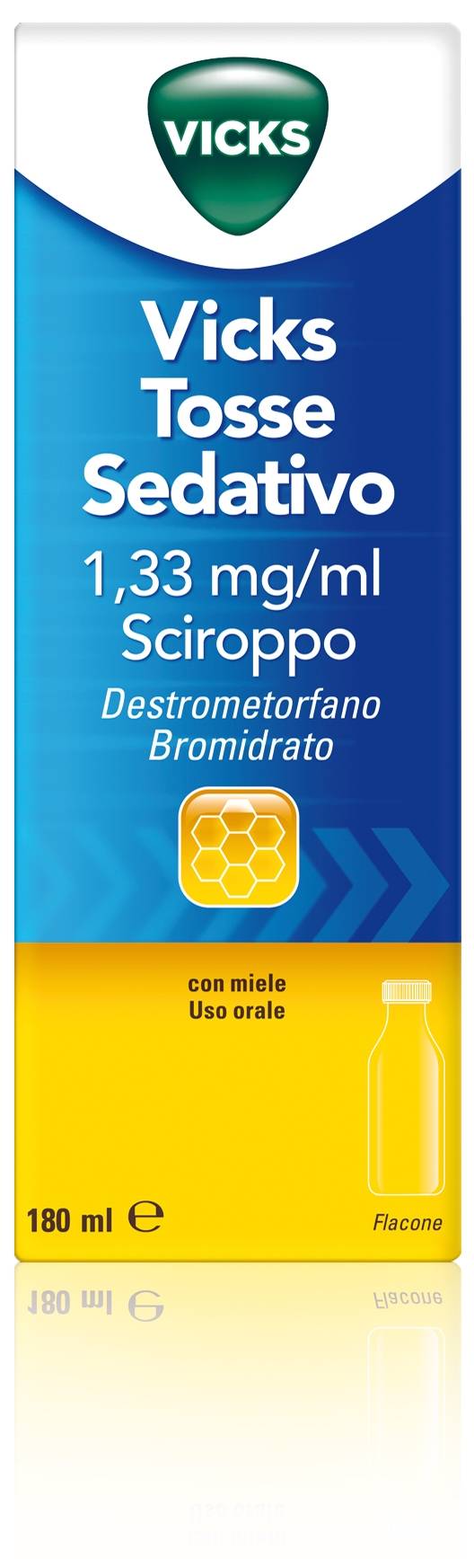Vicks Tosse Sedativo 1,33 mg/ml - Sciroppo 180 ml