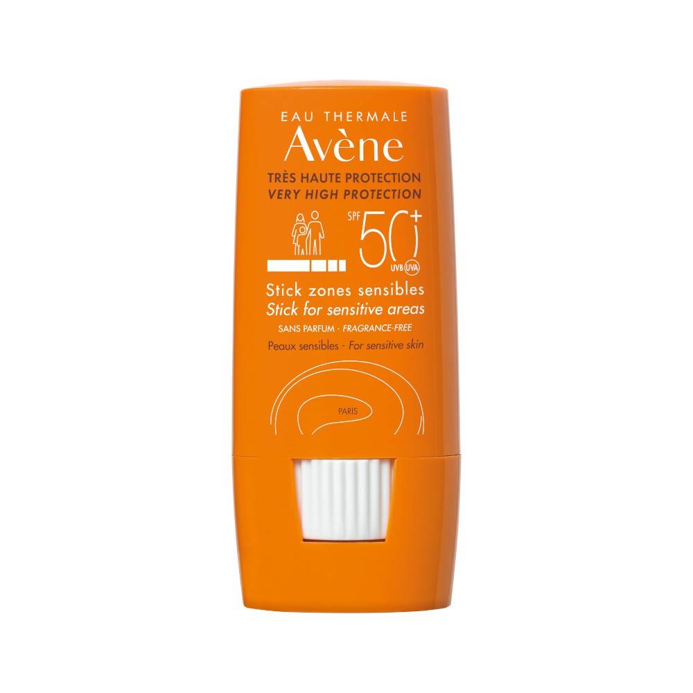 Avène Eau Thermale Stick Large Zone Sensibili SPF50+ 8 gr
