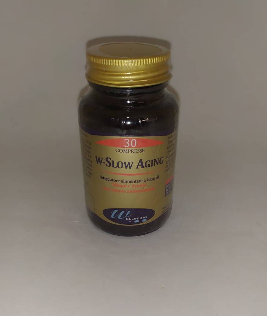 Wellbeing W Slow Aging Integratore Antiossidante 30 compresse