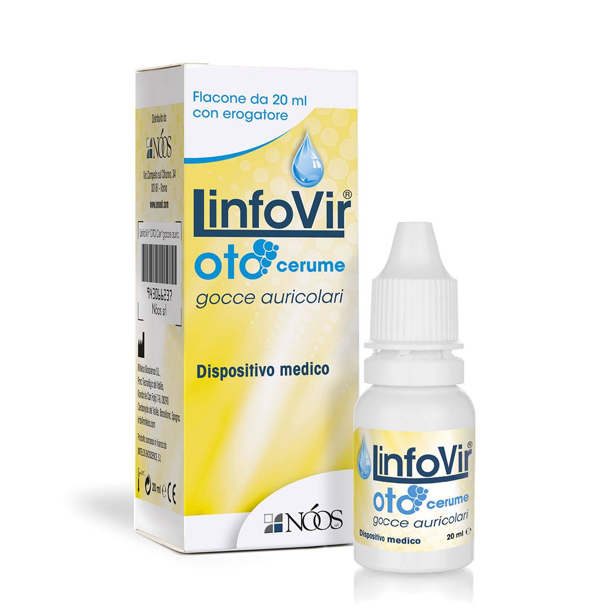 Noos Linfovir Oto Gocce Auricolari 20 ml