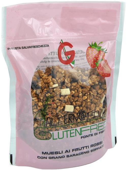 Laboratorio Graziosi Muesli Frutti Rossi Senza Glutine e Olio di Palma 250 gr