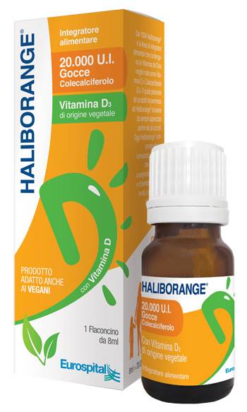 Haliborange Gocce Colecalciferolo Integratore Vitamina D3 8 ml