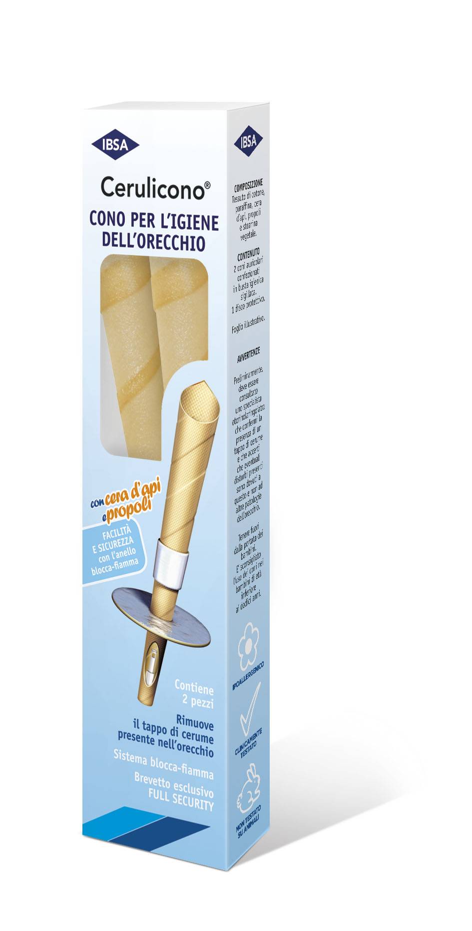 Ibsa Cerulicono Cono Auricolare