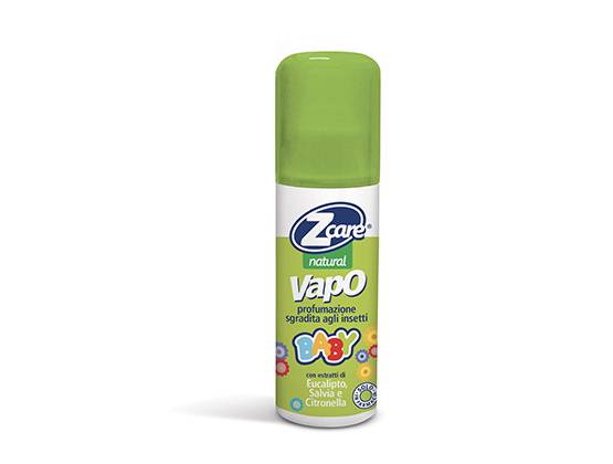 ZCare Vapo Spray Baby Repellente Zanzare per Bambini