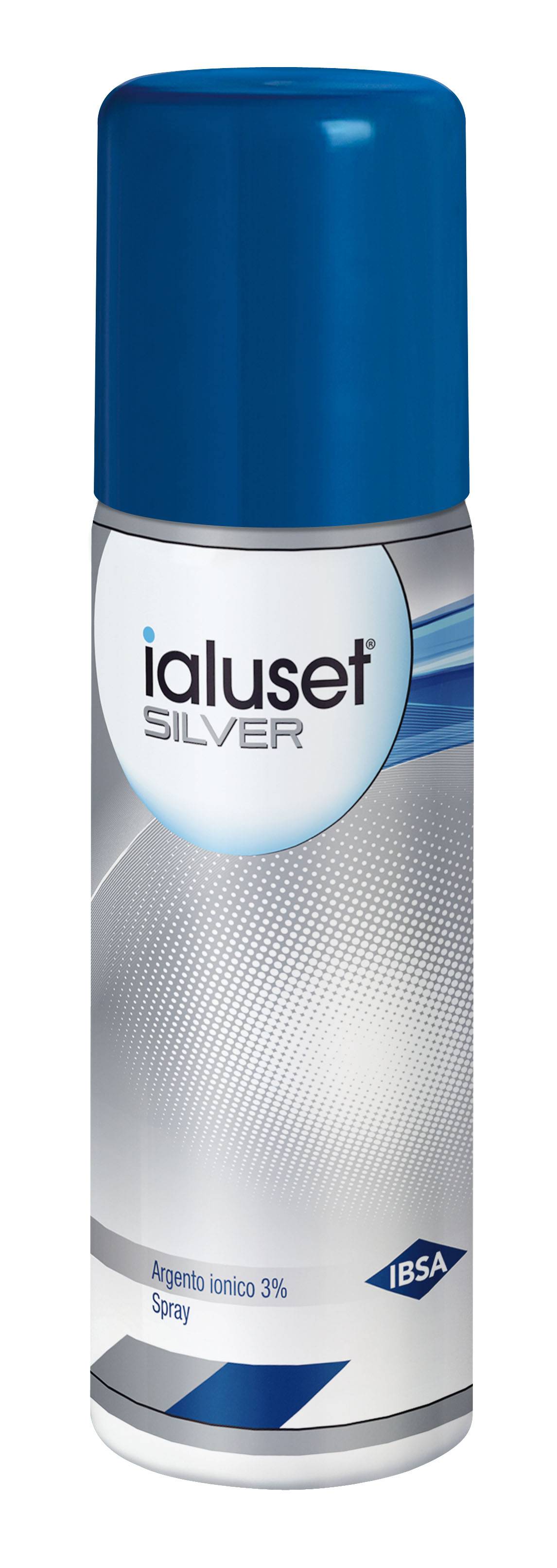 Ialuset Silver Polvere Spray per Lesioni Cutanee