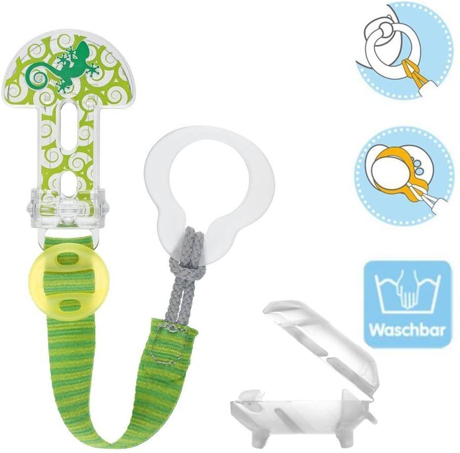 Mam Clip & Cover Neutro Portaciuccio con Copritettarella 1 Pezzo