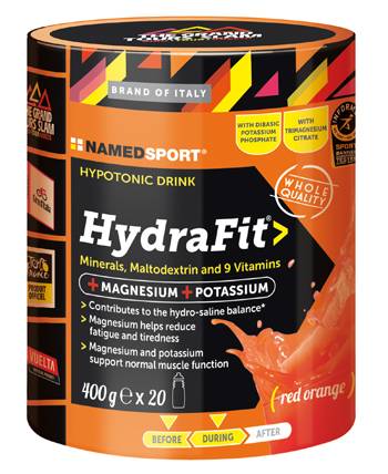 Named Sport Hydrafit Ipotonic Drink Integratore di Sali Minerali 400 g