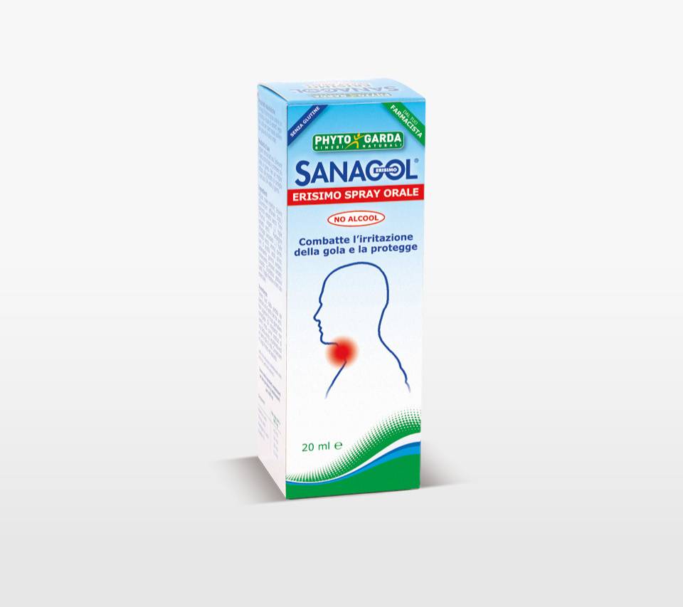 Sanagol Spray Orale Erisimo Benessere Gola 20 ml