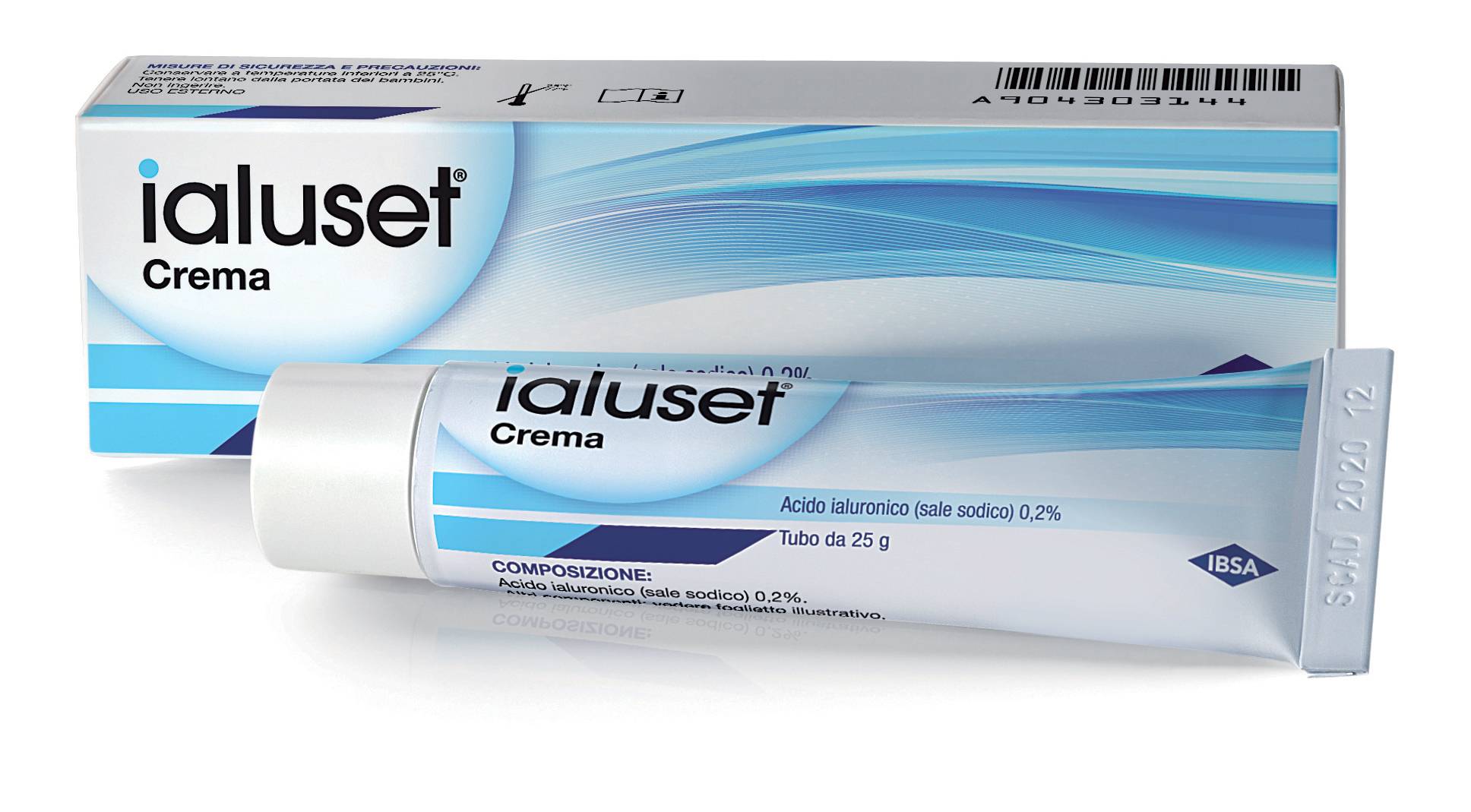 Ialuset Crema Cicatrizzante per Lesioni della Cute