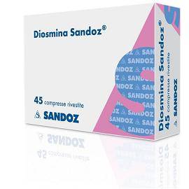 Sandoz Diosmina Integratore per Microcircolo 45 compresse