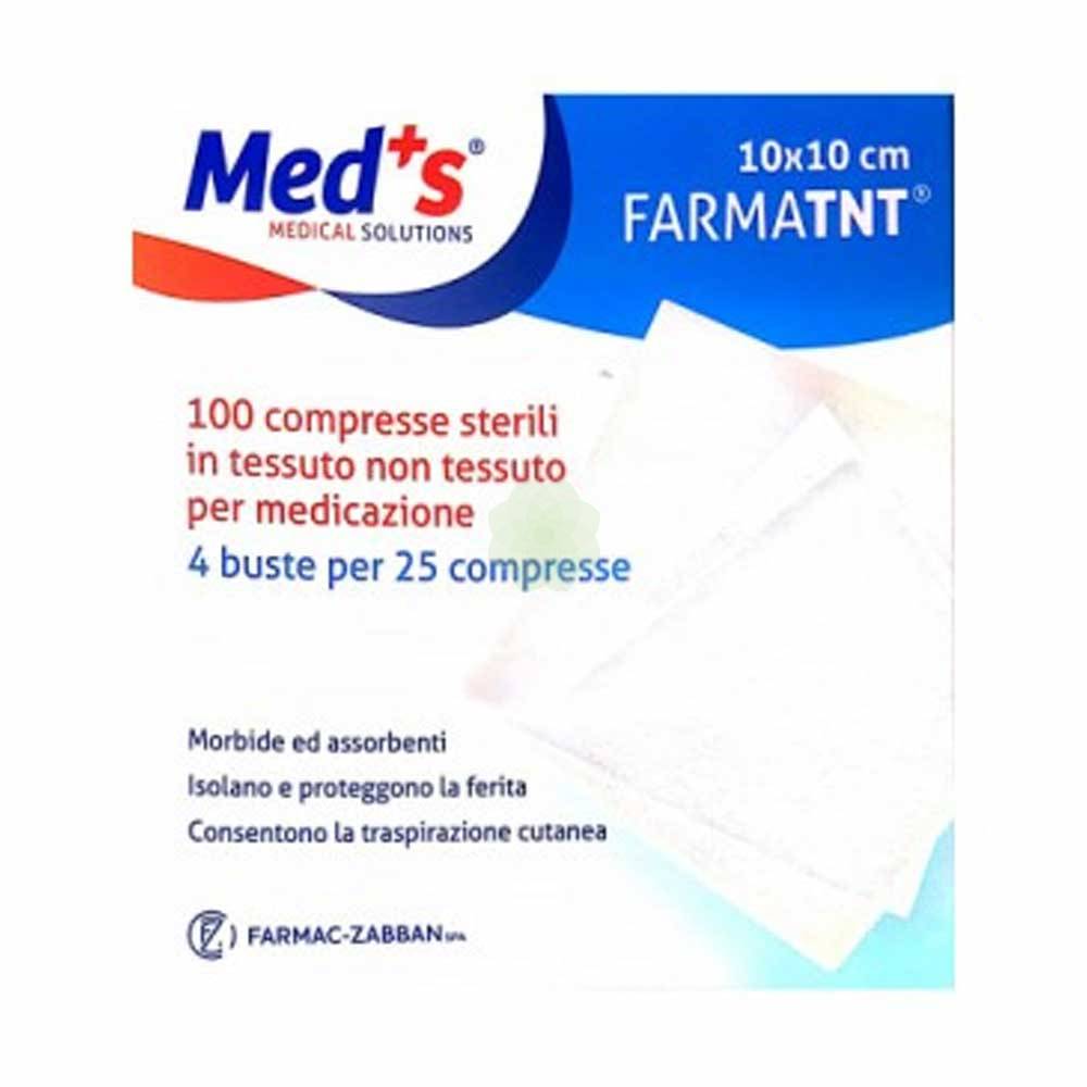 Med's Garza Medica TNT 10x10 cm 100 pezzi
