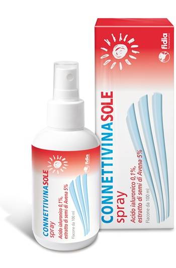 Connettivina Sole Spray Lenitivo Scottature 100 ml