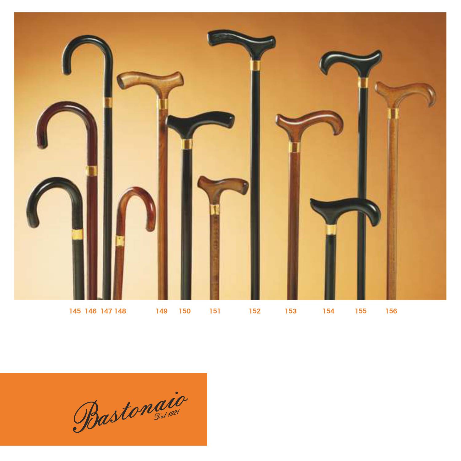 Ambrogio Bernasconi Bastone In Legno Ricurvo art. 146