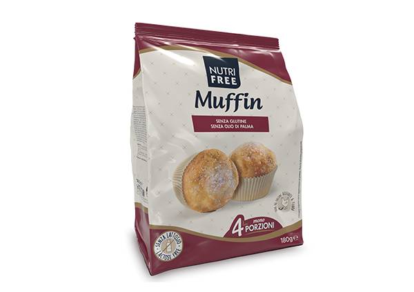Nutri Free Muffin Classico Dolce senza glutine e lattosio 4 x 45 g