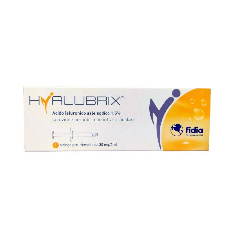 Fidia Hyalubrix Siringa Intra - Articolare 30 Mg Acido Ialuronico 1 pezzo