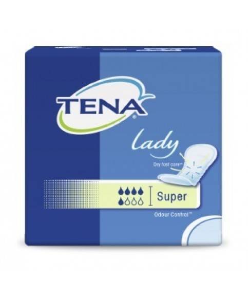 Tena Lady Super Assorbenti Protezione Elevata 15 Pezzi