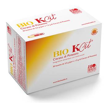 Biohealth Bio Kcit Integratore di Potassio Recupero Perdita Liquidi 30 bustine