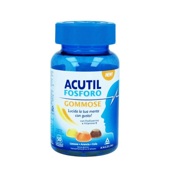 Acutil Fosforo Caramelle Gommose per la Concentrazione