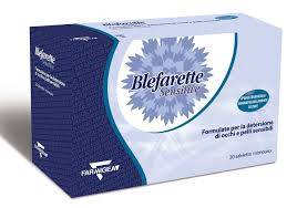 Polifarma Blefarette Sensitive Salviette monouso per la detersione perioculare 20 pezzi