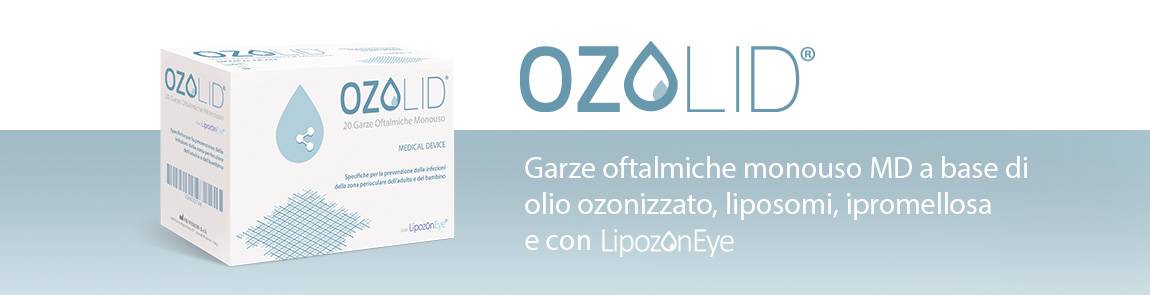 Ozolid Garze Oftalmiche Monouso con LipozonEye 20 garze