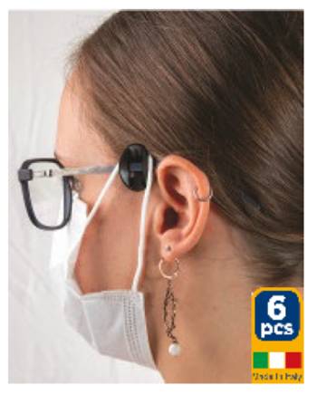 Tendi Mascherina da Occhiale 6 pezzi