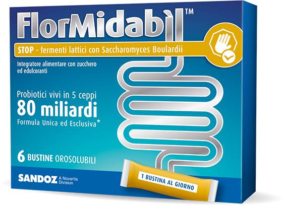 Sandoz Flormidabil Stop Integratore Fermenti Lattici