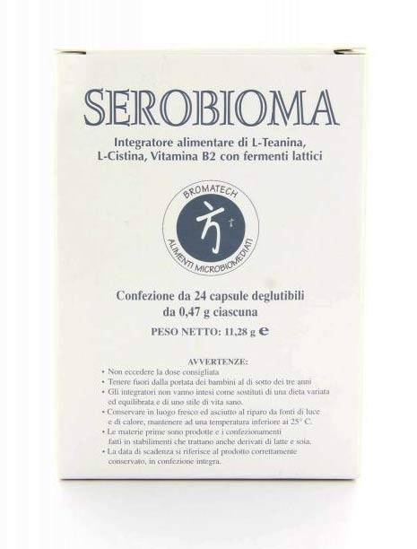 Bromatech Serobioma Integratore Fermenti Lattici 24 capsule