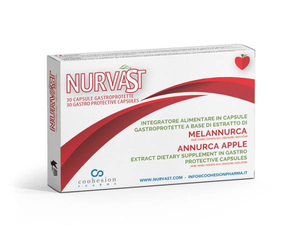 Nurvast Integratore Mela Annurca Controllo Colesterolo 30 capsule