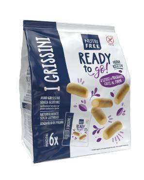 Nutri Free Mini Grissini Ready to Go Grissini senza glutine e lattosio 180 g