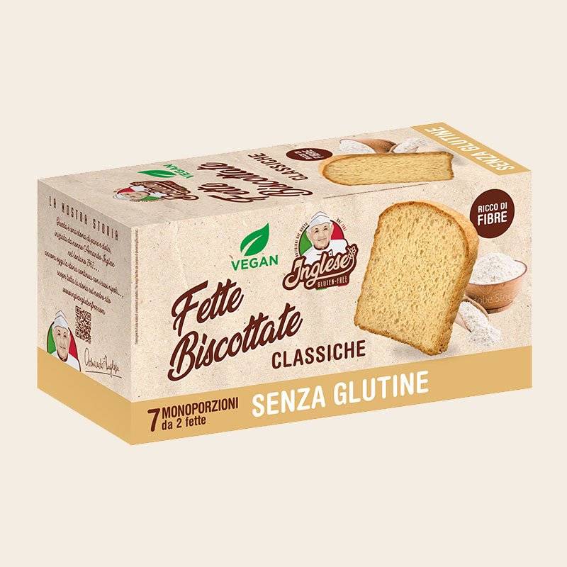 Inglese Fette Biscottate Classiche Senza Glutine 200 g