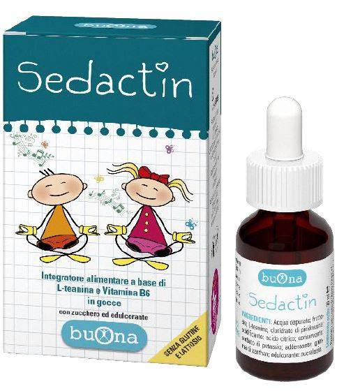 Buona Sedactin Integratore Vitaminico per Sistema Nervoso dei Bambini 20 ml