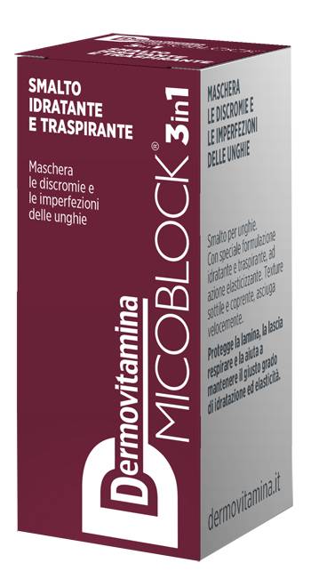 Dermovitamina Micoblock Smalto Idratante Bordeaux 5 ml
